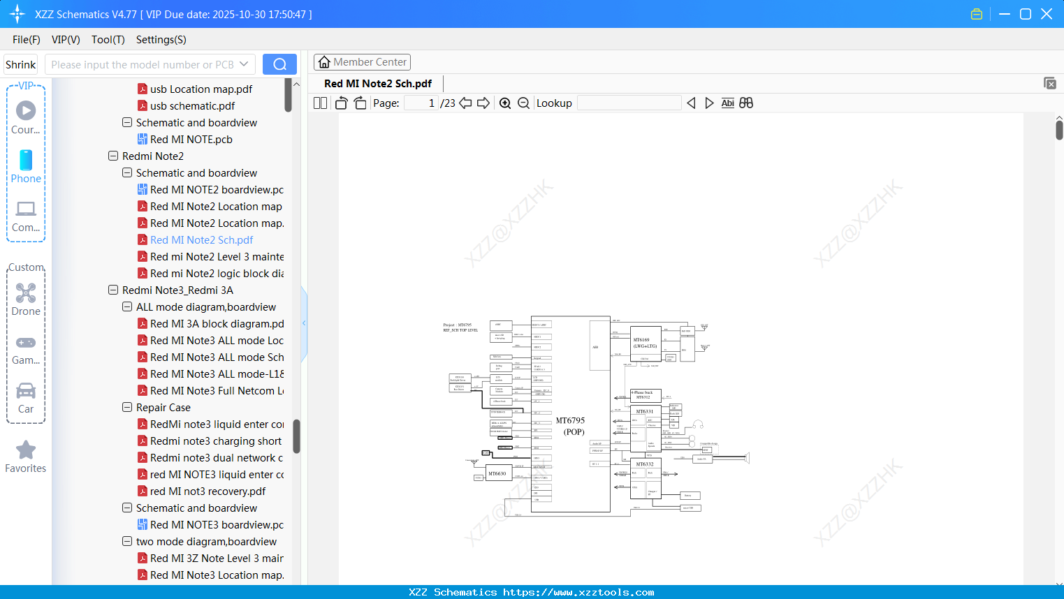 Xiaomi Redmi Note2 Sch